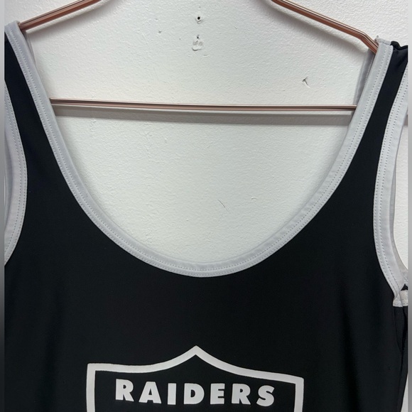 NFL Black and Gray Raiders Bodysuit - Picture 5 of 14
